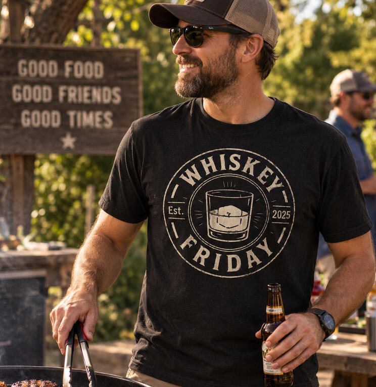 Whiskey Friday Distressed Design Whiskey Friday Distressed Design