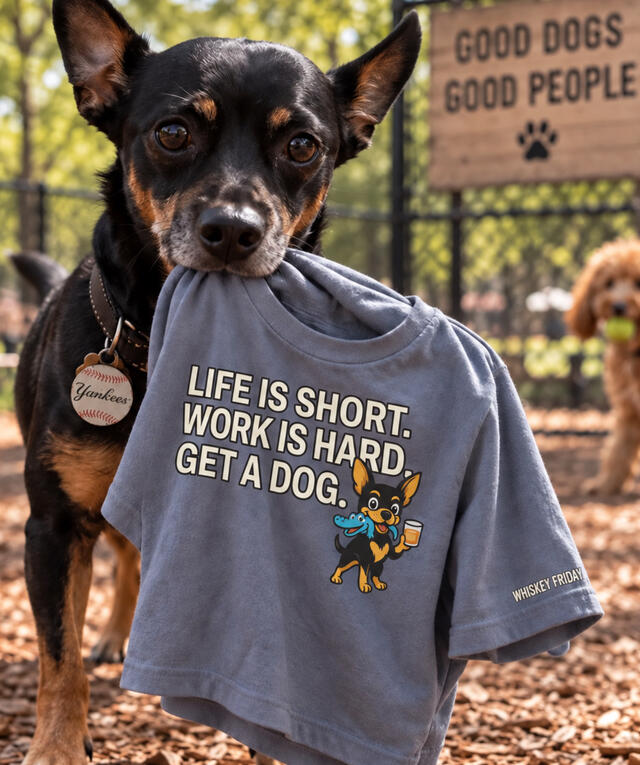 Life Is Short. Work Is Hard. Get A Dog. Life Is Short. Work Is Hard. Get A Dog.