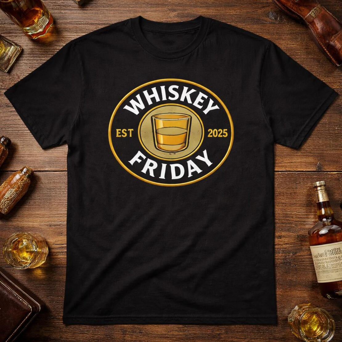Whiskey Friday Front Logo